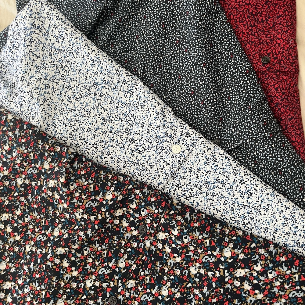 Perry Ellis Men's Dress Shirts - bundle of 4
